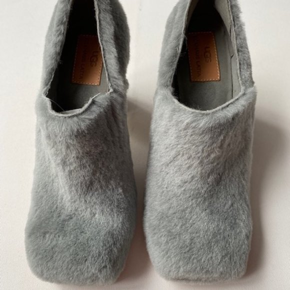 UGG X Eckhaus Latta Court Not Clog Grey Toscana Shoes Grey - Picture 8 of 12